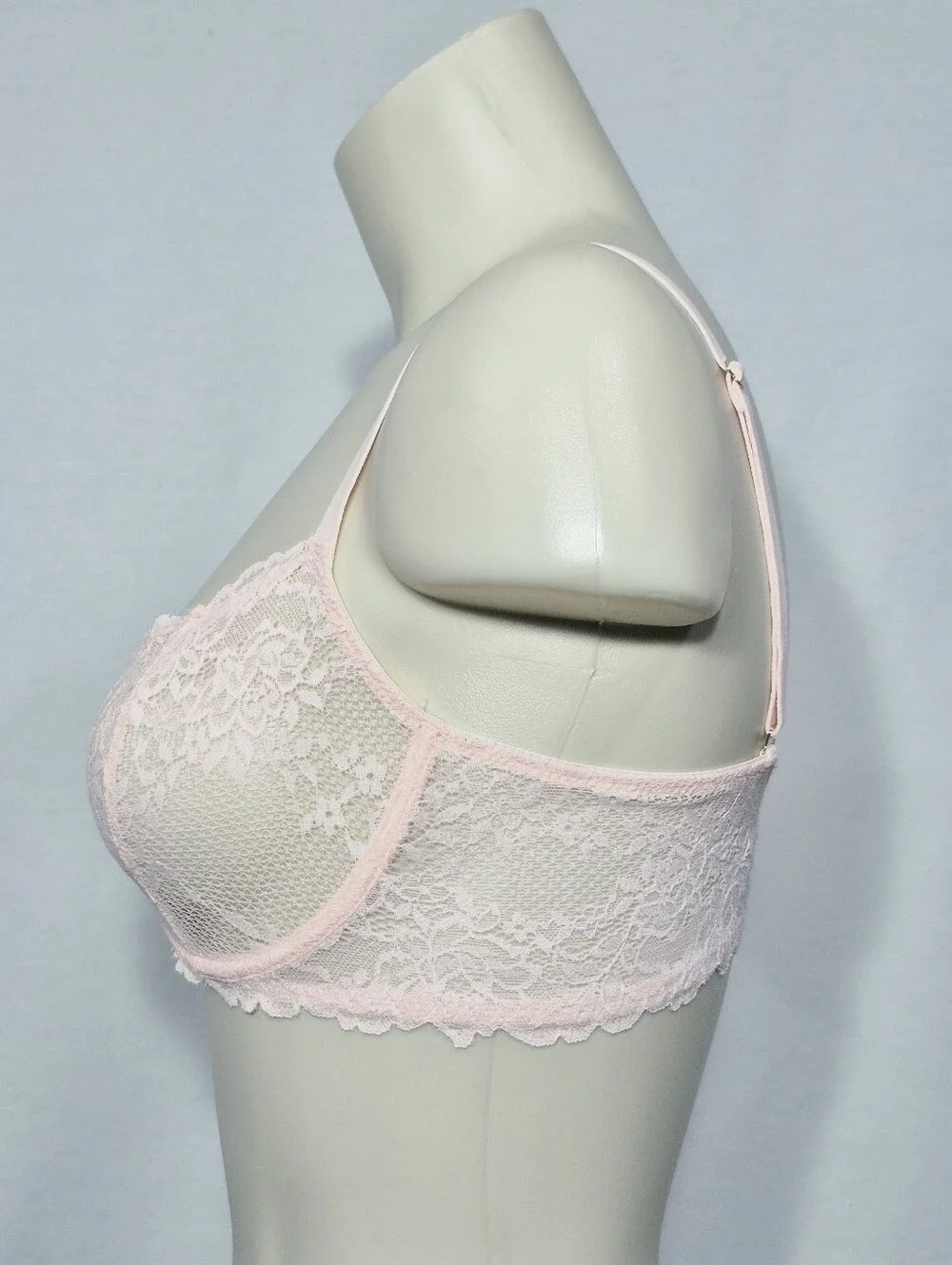 36B Natori 724314 Heavenly Convertible Balconette Underwire Bra Pink